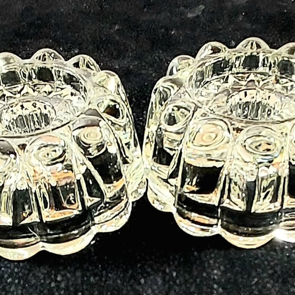 Vintage Princess House Crystal Candle Holders (Not yellow)  Crystal Reversible